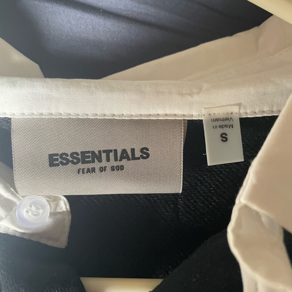 Essentials By Fear of God Rugby Collared Shirt - Picture 2 of 3